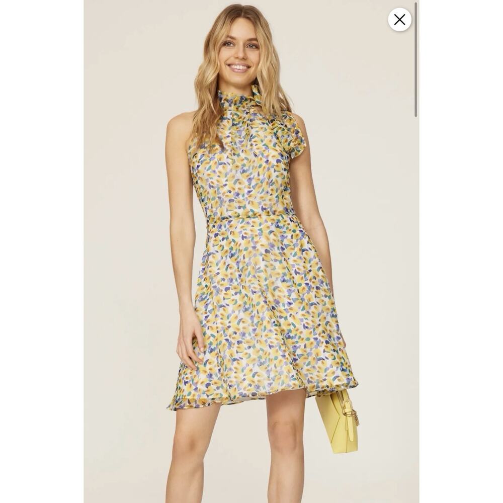 Black Halo Audrey Dress SZ 4 Pre owned